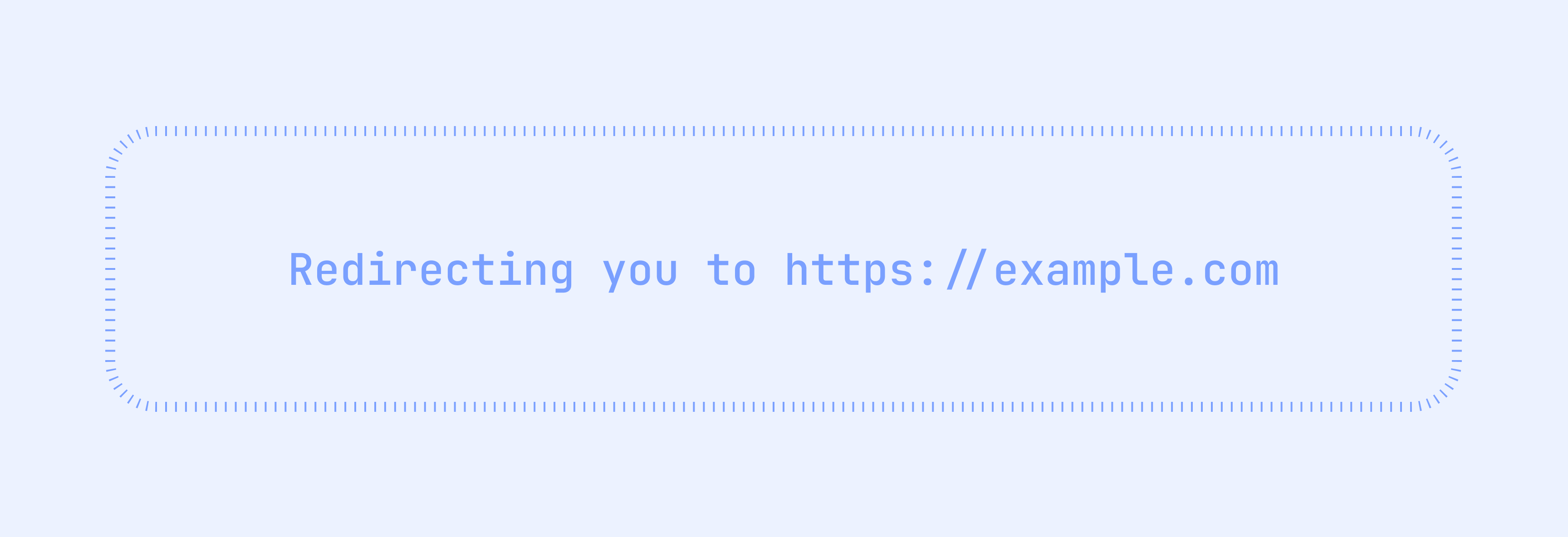 Redirecting to